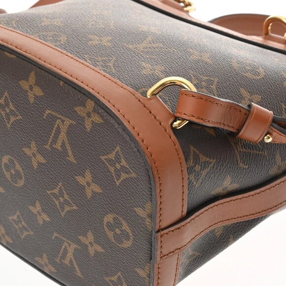 LOUIS VUITTON Monogram reverse Dauphine backpack Brown - Picture 8 of 16